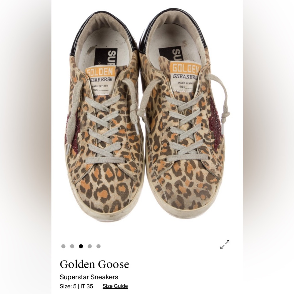 Size 5 Golden Goose sneakers